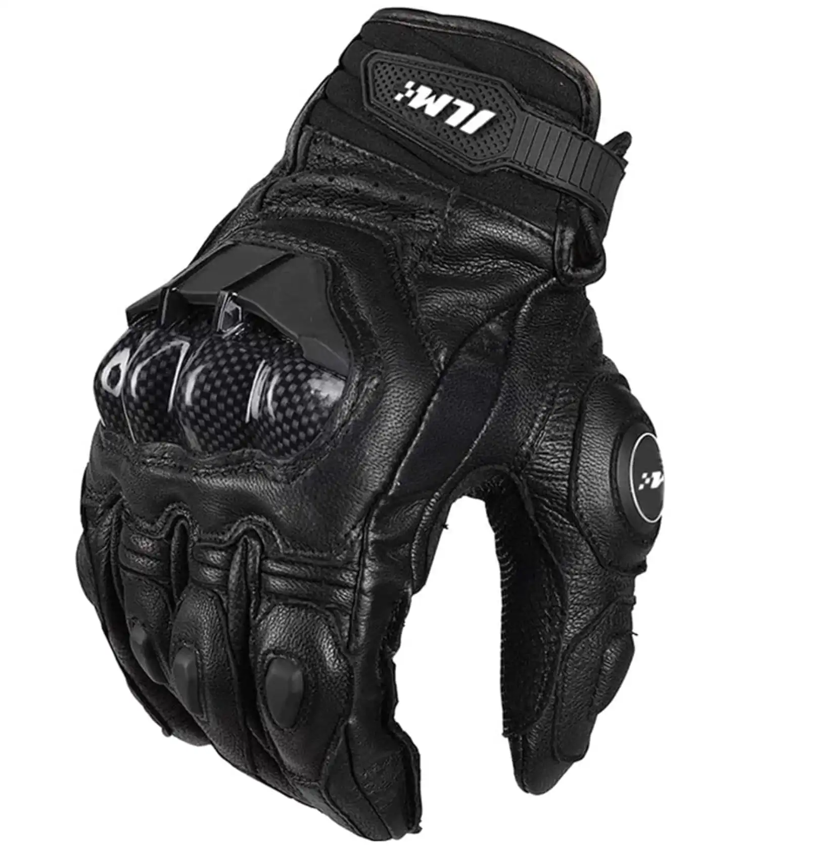 ILM Air Flow Leather Motorcycle Gloves